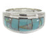 Opal Turquoise Southwest Sterling Silver Ring Size 5-3/4 MW64469